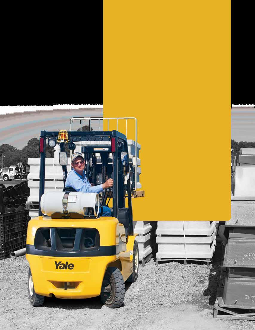 Yale Flex Performance Technology - With selectable performance modes, the GP040-060MX series can be