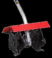 ATTACHMENTS: Accessories included: Tap 'n Go nylon head, 3 tooth grass blade, 8 tooth blade and shoulder