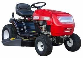 KEY side discharge deck Briggs & Stratton 190cc 875 OHV Engine 6 speed transmission (shift on the move) Cutting height mm 81mm 5 CUTTING POSITIONS DRIVE V-Belt SPEED 0-7 km/h TRANSMISSION 6 speed