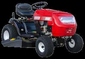 Powermore 420cc OHV Engine CYLINDERS 1 BATTERY 12v FUEL TANK 5.7 litres TURNING RADIUS 46cm / 18 ENGAGEMENT Manual TYPE Side discharge S 2 38 Deck CARRY MONTH WARRANTIES!