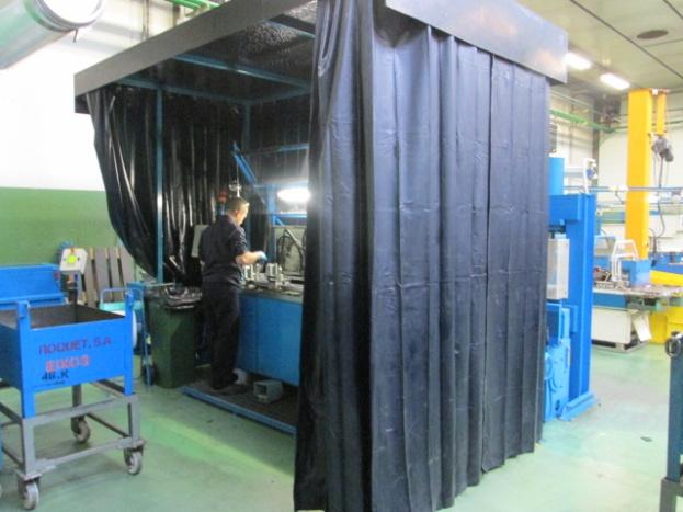 Dinacil Cylinder factory Fully automated rod and tube machining Tubes honed AFTER welding