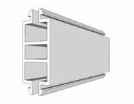 PC-adapter 360061 Alu-profile 460060 460080 / 460050 Alu-adapter 470316 Alu-profile 460060 460080 / 460050 System Thermo-Vario for 16mm Aluminium profile 460060 with gaskets 902904,