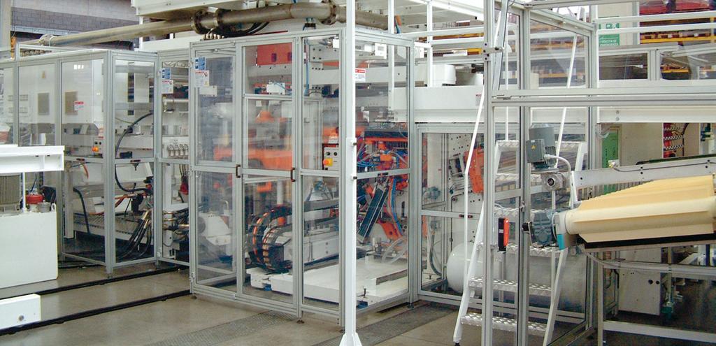 Designed to process all types of thermoplastic materials Full automated product handling Labor free handling with high hygienic Optimized cycle speed with lower production costs Multiple row moulding