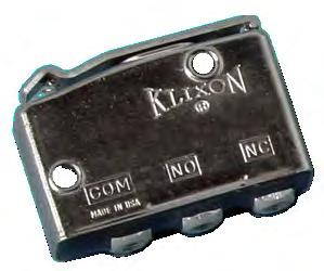 INTRODUCTION The Klixon KX Series ally sealed sine switch is a precision snap acting device.
