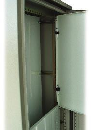 Hinged Escutcheons Used for covering internal controls and accessories. They can be mounted singularly or with two or more fitted into the enclosure. Fitting requires universal rail kit (see page 92).