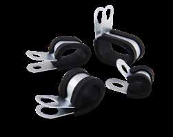 Rubber lined clamps can be produced on the basis different designs according to customer