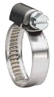 Worm-screw type fastening bands- 9 mm TAPE Characteristics: Bands from plain tape with rounded off edges to avoid pipe damages.