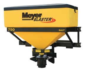 meyer blaster more power, greater reliability BLASTER 350 & 750 Spreads salt only TAILGATE SPREADERS The Meyer Blaster spreader features a 1/2 hp