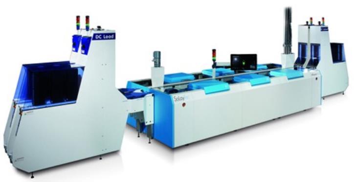 2.2 ALD Al 2 O 3 equipment The ALD equipment of SoLayTec is based on six identical modules with a gross throughput of 3600 wafers/hour at an ALD Al 2 O 3 layer thickness of 4.7 nm.
