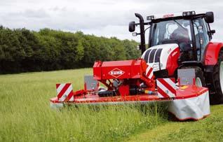 Associate a FC 313 F with a rear mounted FC 883 and the cutting width will be 8.80 m!
