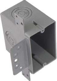 ENT SWITCH & OUTLET WALL BOXES Full product offering of 1 & 2