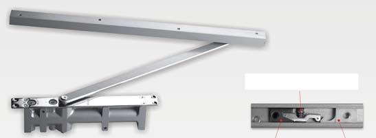 0.012.C2003 Features C2000 series is a newly designed concealed door closer suitable for all types of luxury doors and frames. The C2000 s slim closer body, 30.