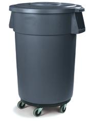 Two-sided recycle imprint on all containers except the 345050R. olor: lue(14), Green(08), Grey(23); 345050R in lue(14) only wastemanagement G 341020R 20 gal Recycle Waste ontainer Pack 6 ea s Wt.