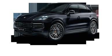 Total vehicle concept Cayenne S (previous model) Cayenne S