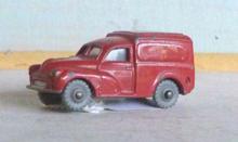 2.209 Dublo Dinky Toys 068 Morris Minor Van, red, 'Royal Mail'. Grey wheels/tyres. Good, with small paint chips.. Price ( ): 45.