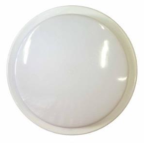The RML Lighting SLIMLINE bulkhead luminaire has a very slim base manufactured from high-pressure injection moulded talc reinforced polypropylene. The lenses are manufactured from U.V.