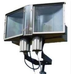 Representing the latest in lighting technology and innovative design this floodlight is protected under Registered Design No. 8-007 and complies with Department of Public Works Specification No.
