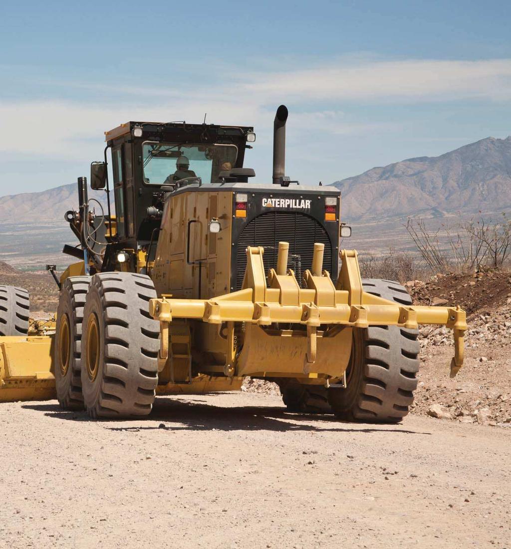 The M Series Motor Grader represents a revolution in operational eficiency and overall productivity.