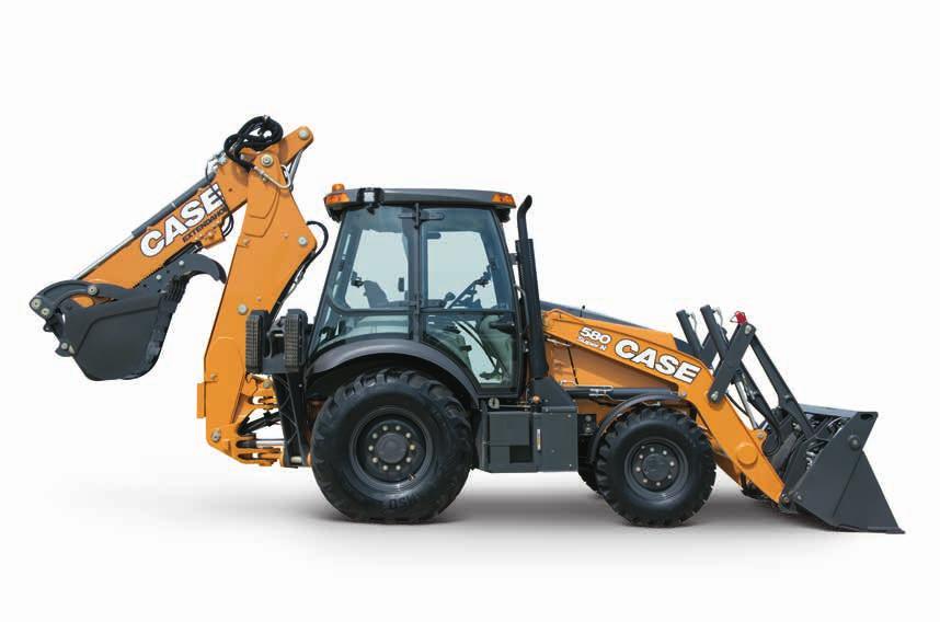 NO TOOLS NECESSARY The N Series backhoe loaders