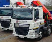 12 Transport & Logistics We have our own in-house modern fleet of hiab loader cranes and other vehicles enabling us to provide a fast, effecient and cost-effective delivery service to site, operating
