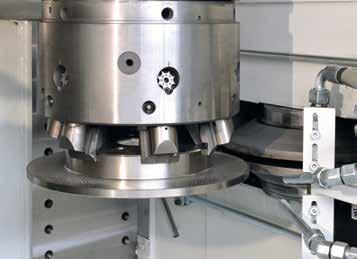 configuration options from proven modular system 3 Y-axis for complete machining 3 Various chip conveyors, coolant systems (high pressure) and filtering methods 3 Large