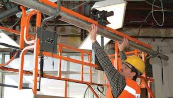 JLG Workstation in the Sky Series ACCESSORIES ACCESSORIES THAT EXTEND YOUR SCISSOR LIFT S VERSATILITY Workstation in the Sky accessory packages are designed to keep your tools and components within