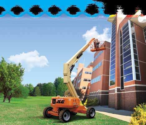 The JLG line of electric powered aerial work platforms are the green machines in the lift industry.