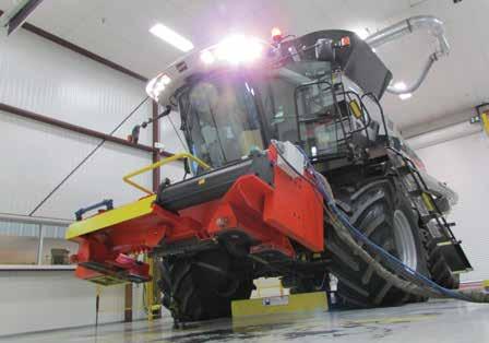 A commitment to quality A commitment to quality: It can t join your team until our team says so. As part of ensuring the quality of our combines, we invested in a combine dynamometer testing area.