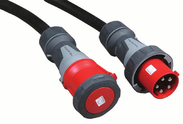 Multi-core Cables Single Phase Amps Voltage 16 230 32 230 63 230 Length (m) 5