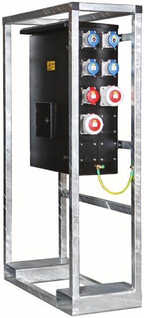 Site Distribution Boards Three-phase mains Distribution Unit We supply three-phase mains distribution unit for use on any temporary electrical installation or construction site.