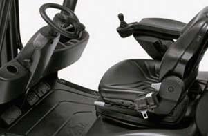 Comfort Climb on board relaxed, finish the shift relaxed. Designed to the most advanced ergonomic standards.