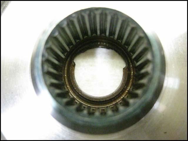 Separate the torque converter assembly from the transaxle for inspection. Figure 1. OK Condition. A. Drain the ATF from the torque converter assembly. B.