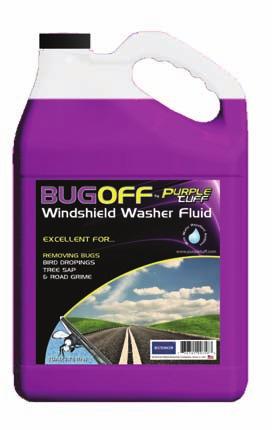 Just One Pump = 1 Gallon of Ready to Use BUGOFF Windshield Washer Fluid (One 17