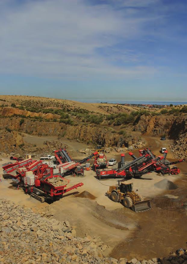 As leaders in the design and manufacture of mobile crushing and screening equipment, Extec and Fintec complement Sandvik s customer offering with mid-size and light equipment, thereby positioning