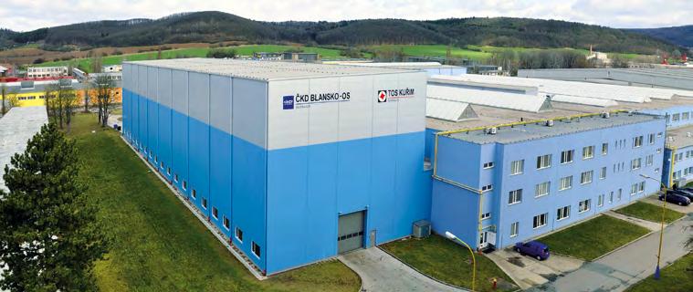 Company profile 1942 Manufacturing and assembly of precise drilling machines, lathes, knee-type milling machines and special machines TOS KUŘIM in newly-built production halls was launched.
