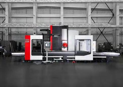 TOS FS horizontal machining centre + + modern optimized composite solution of machine bed and column + + rapid feed up to 30 m/min + +
