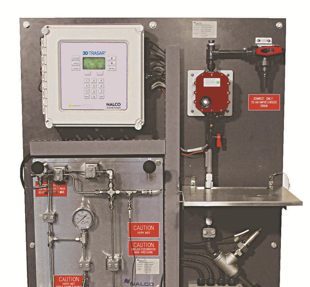 3D TRASAR Automation - Boiler Blowdown Equipment Reduces water and fuel costs by eliminating excessive blowdown Provides better program control and boiler reliability by maintaining boiler TDS at the