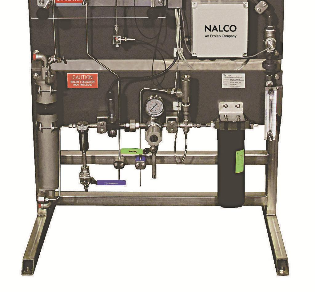 integrated Nalco 3D TRASAR Boiler Automation System.