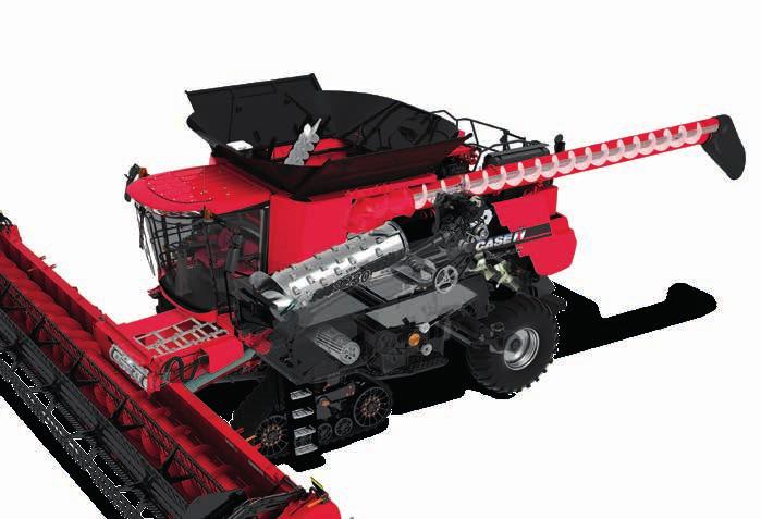 INNOVATIONS ON AXIAL-FLOW COMBINES EFFICIENT THRESHING!