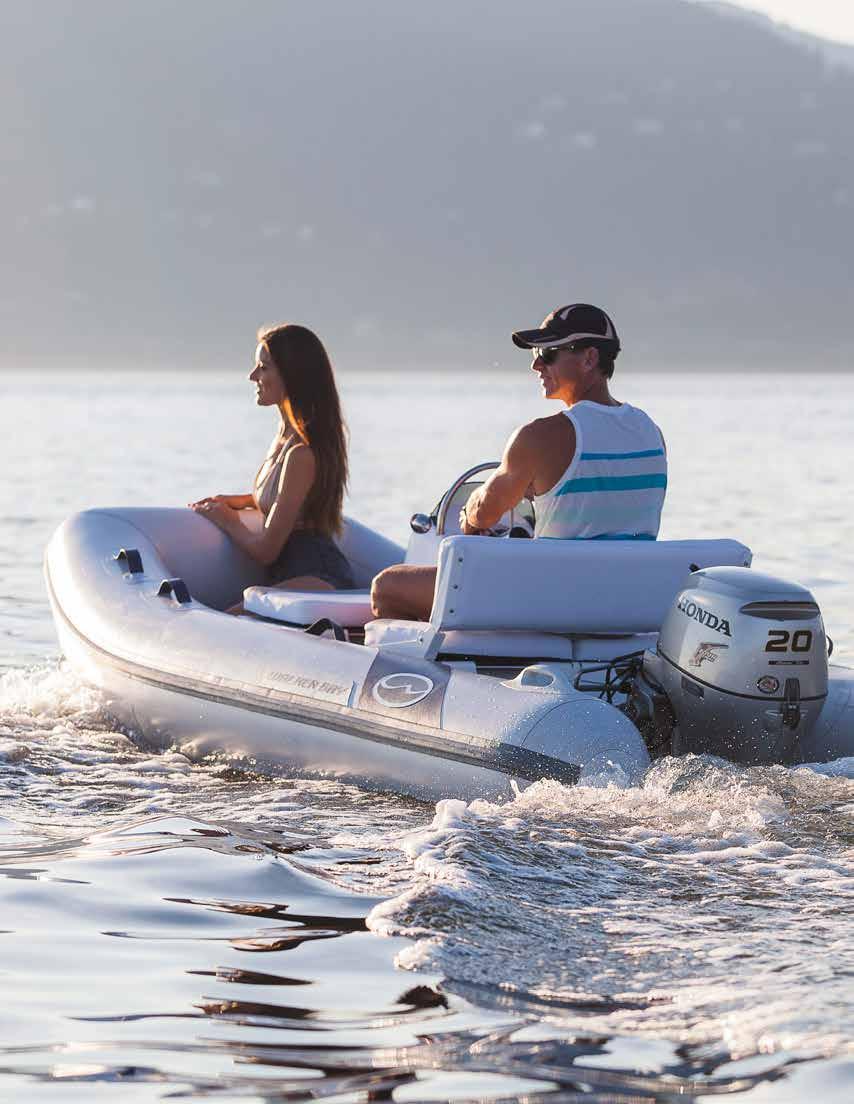 GENESIS LIGHT RIB Comfort and practicality all in one package.