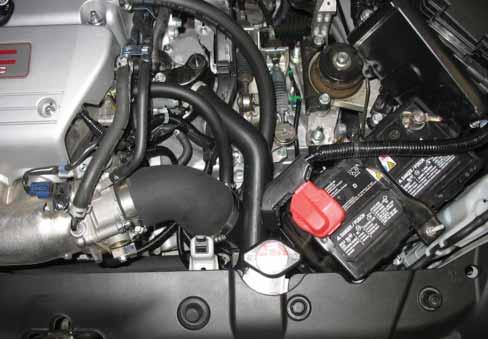 4. Reassemble Vehicle a. Be sure to replenish the coolant that was drained during step 2j. Be sure to purge the coolant system before driving the vehicle.