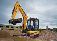 COMPACT EXCAVATORS 18Z-1 19C-1 8,029 CTS 45Z-1 48Z-1 55Z-1 Transport weight lb (kg) 3,690 (1,674) 4,134 (1,875) 6,156 (2,792) 9,700 (4,400) 10,277 (4,662) 11,543 (5,236) Operating weight standard arm