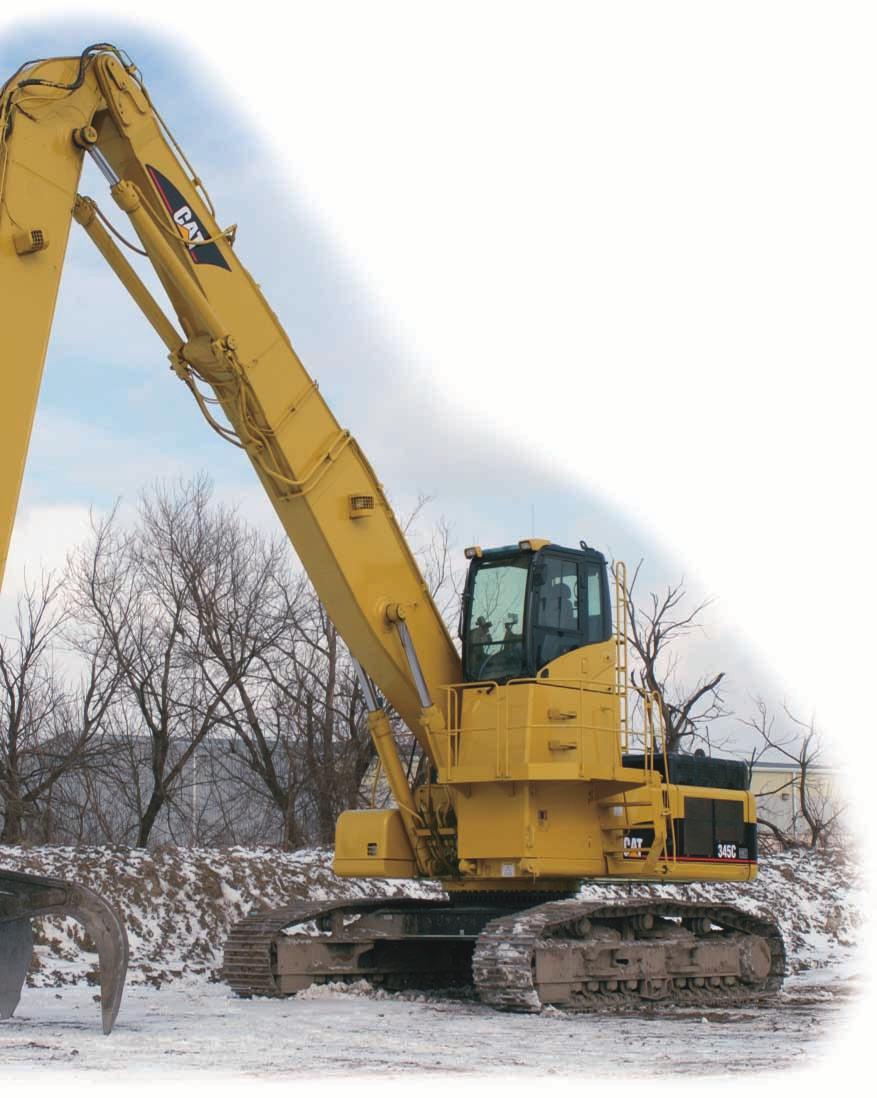 Cat Material Handler Hydraulic Systems The 345C MH hydraulic system is designed to handle the specific requirements of the Material Handling Industry. pg.