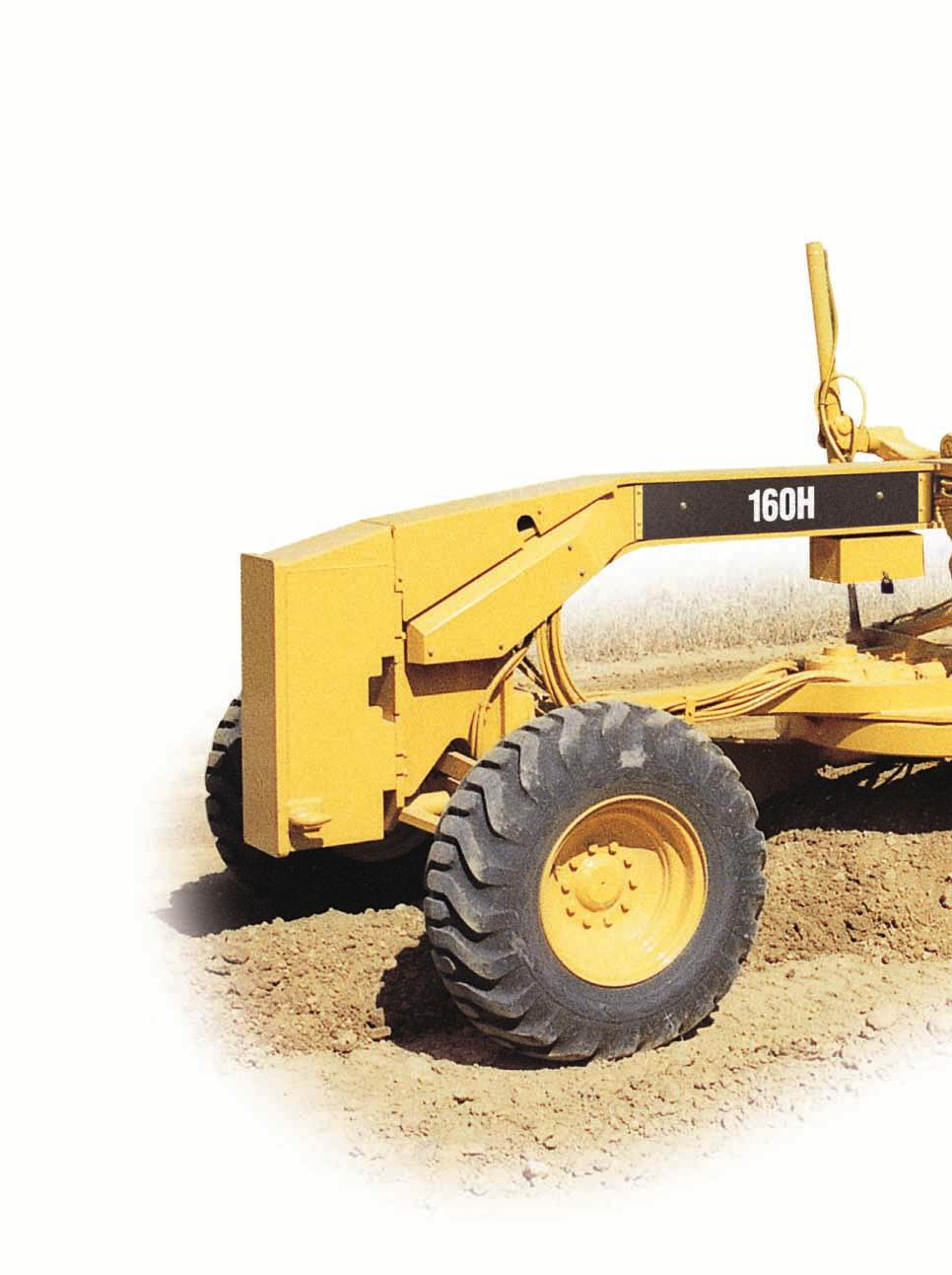 Caterpillar 160H Motor Grader The 160H blends productivity and durability to give you the best return on your investment.