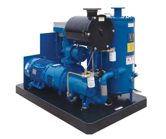 CONTINOUS OPERATION Every Quincy QGVI series pump is designed to run continuously over the course of its lifetime.