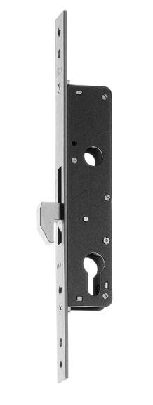 Electa stainless steel front plate mm 22 Unit price e Mortice lock for, LATERAL LOCKING, operating with European profile cylinder. Front plate 290x22x in STAINLESS STEEL.