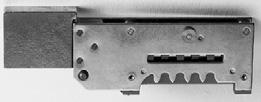 Accessories Prezzo unitario e Deadbolt with gorges, assembled, for locks for series 981-98. Three mm 79 keys.