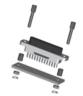 Mounting hardware Jackposts for PCB mounting (straight spills/pc tails): Jackpost Spacer Nut Lock Washer Torque values: same as "Standard Jackposts" For