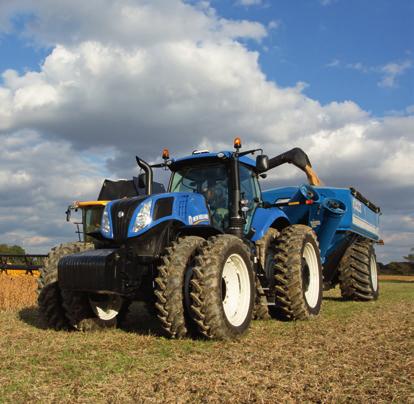 ECOBlue HI-eSCR ENGINE TECHNOLOGY New Holland high horsepower tractors are powered by ECOBlue HI-eSCR, Selective Catalytic Reduction, engines, which are designed and developed in house by FPT