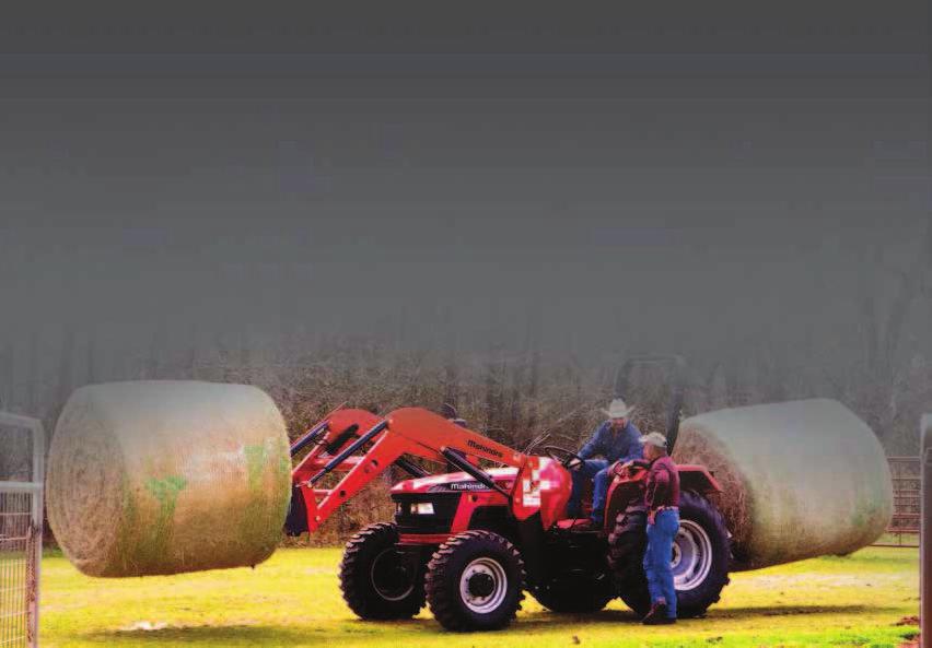 UTILITY - 30 Series The Mahindra 30 series tractors are rugged and powerful utility tractors designed for medium- to heavy-duty applications.